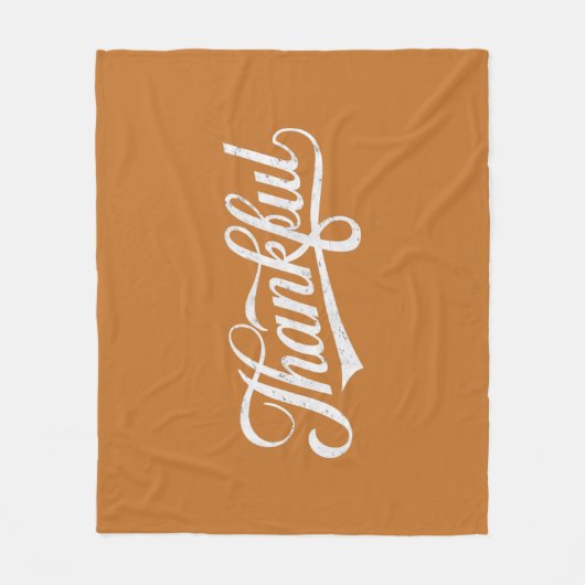  Dankbare Thanksgiving Herfst Gift Fleece Deken (Voorkant)