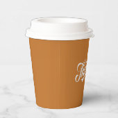 Dankbare Thanksgiving Herfst Gift Papieren Bekers (Rechts)