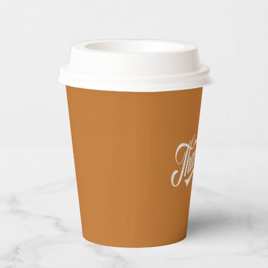  Dankbare Thanksgiving Herfst Gift Papieren Bekers (Rechts)