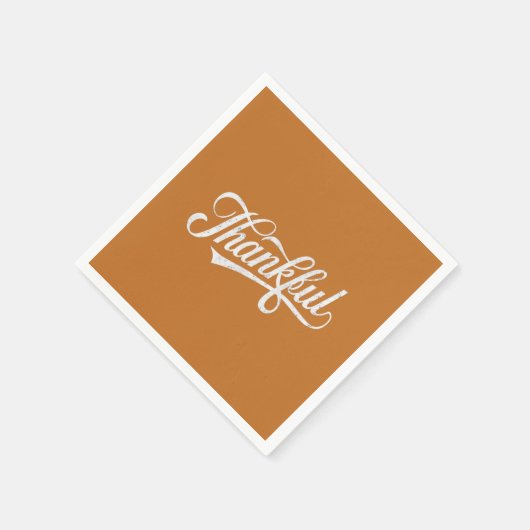  Dankbare Thanksgiving Herfst Gift Servet (Hoek)