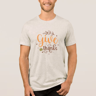 Dankbare Thanksgiving Mannen T-shirt