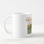 Dankbare Thanksgiving minimalistische foto Koffiemok (Links)