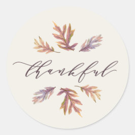 Dankbare Thanksgiving sticker
