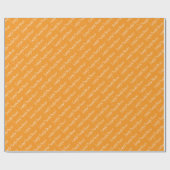 Dankbare Thanksgiving-verpakkingspapier Cadeaupapier (Vlak)