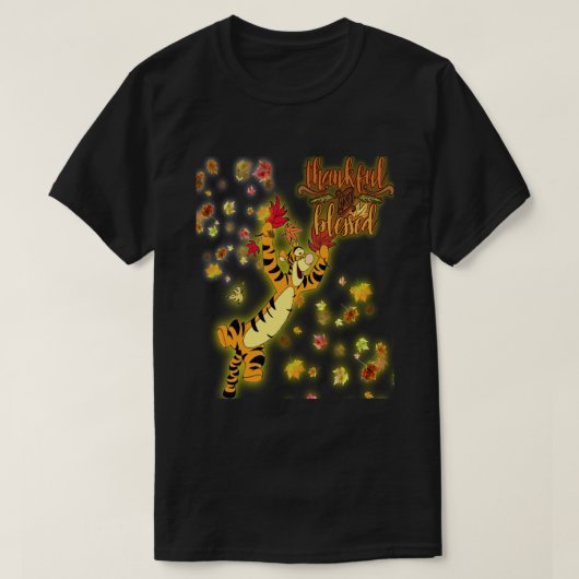 dankbare tijger t-shirt (Design voorkant)