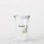 Dankbare Tumbler Acryl Drinkbeker (Voorkant)