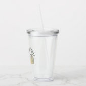 Dankbare Tumbler Acryl Drinkbeker (Links)