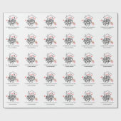 Dankbare vastgoedcliënt | Fijne Moederdag Cadeaupapier (Vlak)