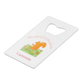 Dankbare Vibes Eekhoorn Thunder_Cove Creditkaart Flessenopener (Achterkant Gekanteld)