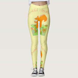 Dankbare Vibes Eekhoorn Thunder_Cove Leggings