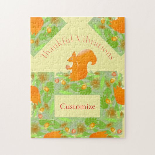 Dankbare Vibes Eekhoorn Thunder_Cove Legpuzzel (Verticaal)