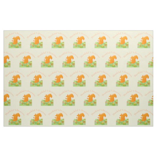 Dankbare Vibes Eekhoorn Thunder_Cove Stof (Fat Quarter)