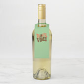 Dankbare Vibes Thanksgiving Dankbaar Flessenhanger (Op fles)