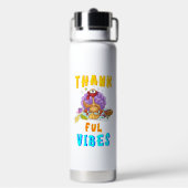 Dankbare Vibes Waterfles (Achterkant)