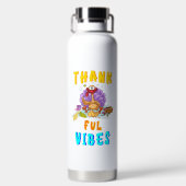 Dankbare Vibes Waterfles (Achterkant)