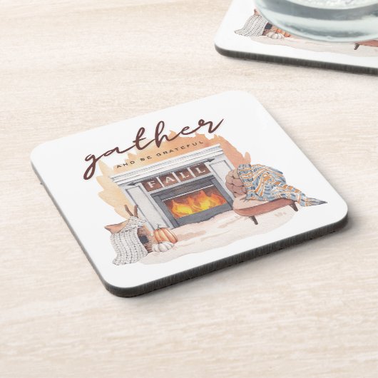 Dankbare Vriendschapsbijeenkomst Bier Onderzetter (Linkerzijde)