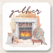 Dankbare Vriendschapsbijeenkomst Bier Onderzetter (Voorkant)