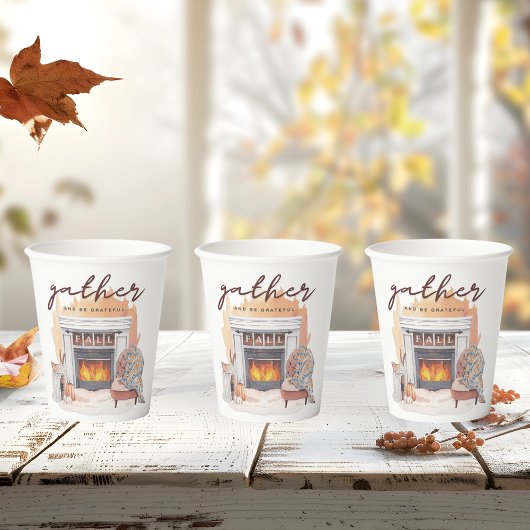 Dankbare Vriendschapsbijeenkomst Papieren Bekers