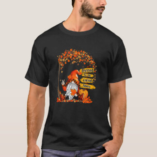Dankbare vrouwen, gezegend om Nanny Pumpkin te wor T-shirt