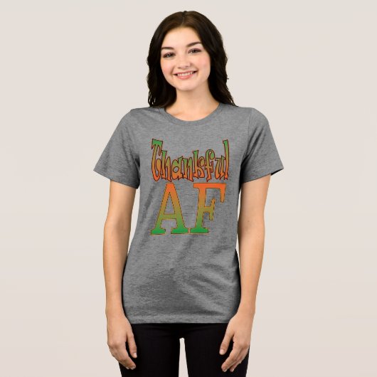 DankbarePols  Tri-Blend Shirt (Voorkant volledig)
