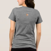 DankbarePols  Tri-Blend Shirt (Achterkant)