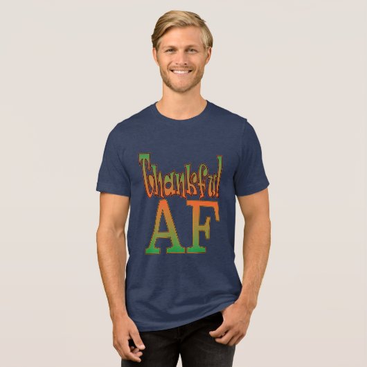 DankbarePols Tri-Blend Shirt (Voorkant volledig)
