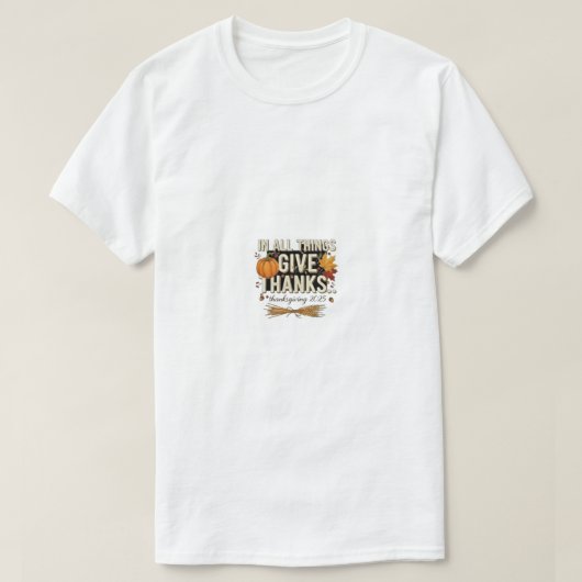 Dankdag 2025 t-shirt (Design voorkant)