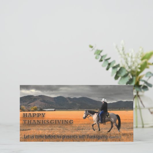 DANKDAG 2 FEESTDAGENKAART (Staand voorkant)