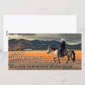 DANKDAG 6 FEESTDAGENKAART (Voorkant / Achterkant)