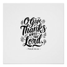 Dankdag Bijbelvers: Psalm 136:26