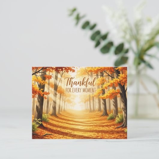 Dankdag Briefkaart (Staand voorkant)