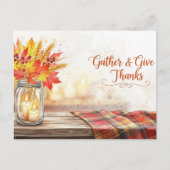 Dankdag Briefkaart (Voorkant)