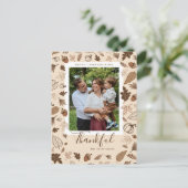 Dankdag Briefkaart (Staand voorkant)