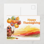 Dankdag Briefkaart (Voorkant / Achterkant)