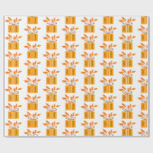 Dankdag-cadeauverpakkings papier (Vlak)