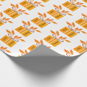 Dankdag-cadeauverpakkings papier (Hoek)