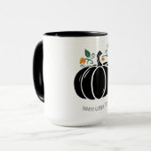 Dankdag, Dankbaar Gezegend Reus Koffie Mok (Voorkant links)