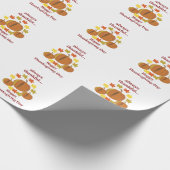 Dankdag Dankbaar Pompoen Herfst Cadeaupapier (Hoek)