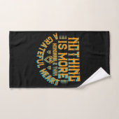 Dankdag - Een dankbaar hart is eervol Handdoek (Handdoek)