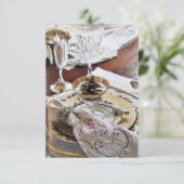 **DANKDAG FEESTJE OF DINER** UITNODIGING (Staand voorkant)