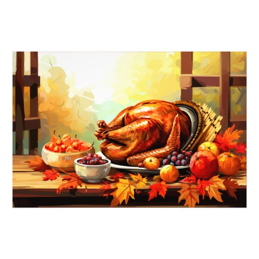 Dankdag Foto Afdruk (Voorkant)