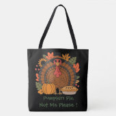 Dankdag, Grappige Kalkoenkok, Gobble, Modern Tote Bag (Voorkant)