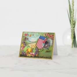 Dankdag Groeten c1906 Kaart