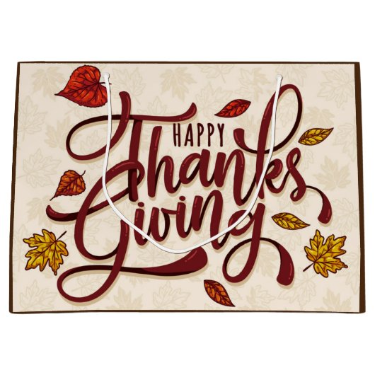 Dankdag Groot Cadeauzakje (Voorkant)