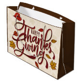 Dankdag Groot Cadeauzakje (Achterkant Gekanteld)