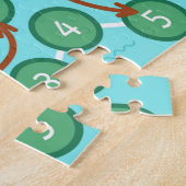 Dankdag Help de Pilgrims Aankomen aan de Kust Legpuzzel (Zijkant)