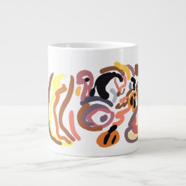 Dankdag herfst grote koffiekop