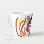 Dankdag herfst latte mok (Linkerhoek)