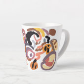 Dankdag herfst latte mok (Rechterhoek)