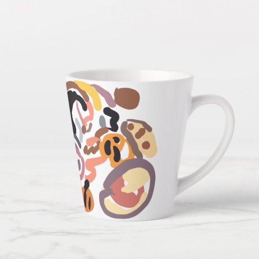 Dankdag herfst latte mok (Rechts)